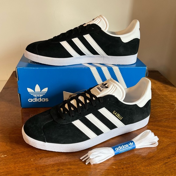 ADIDAS Core Black Gazelle Shoes - Picture 8 of 11